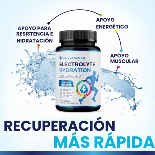 Vista 7 de Suplemento de electrolitos, sin azúcar, complejo de hidratación avanzada con cloruro de sodio, magnesio, potasio, calcio, vitamina D3, las mejores