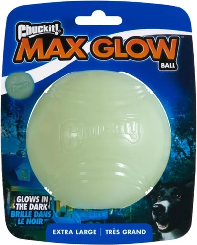 Vista 13 de Chuckit! Bolas inflables que brillan en la oscuridad – Pelota para perros, juguete Chuckit para perro, bolas de brillo máximo – S, 2 pulgadas