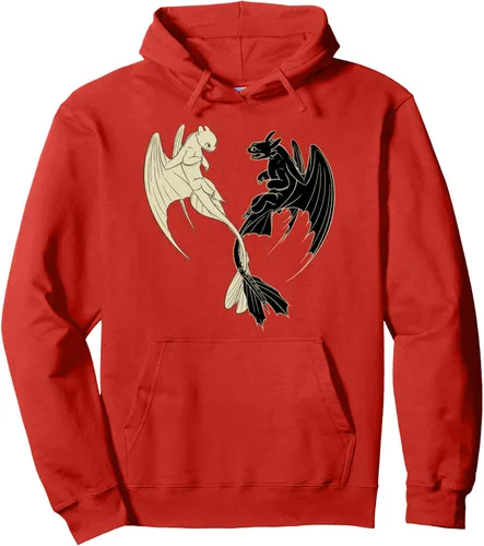 Vista 15 de Cómo entrenar a tu dragón 3 Hidden World Lightfury Toothless Sudadera con capucha