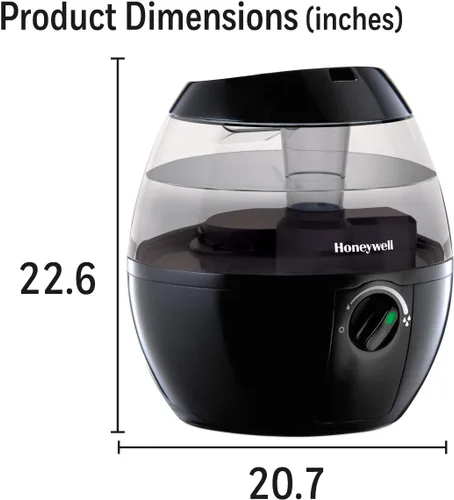 Vista 3 de Humidificador de vapor frío Honeywell Mistmate