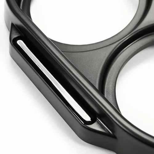 Vista 9 de Kojem Cubierta de calibre compatible con Harley-Davidson Road Glide 1998-2013 Reemplazo para cubierta de velocímetro 67923-98B 21906 Negro