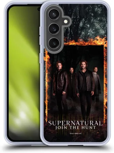 Vista 32 de Head Case Designs Supernatural Sam, Dean & Castiel Key Art - Funda de gel con licencia oficial [protección de grado militar] compatible con Google