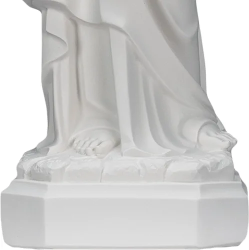Vista 7 de Estatuas blancas del Sagrado Corazón de Jesús Made in Italy/Imagenes Blancas Sagrado Corazon de Jesus Hecha e Italia 31