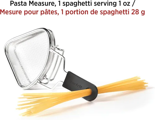 Vista 4 de Starfrit Cesta de cocina pequeña para fondue, acero inoxidable, 2 posiciones de drenaje