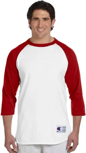 Vista 25 de Champion Camiseta de béisbol raglán para hombre