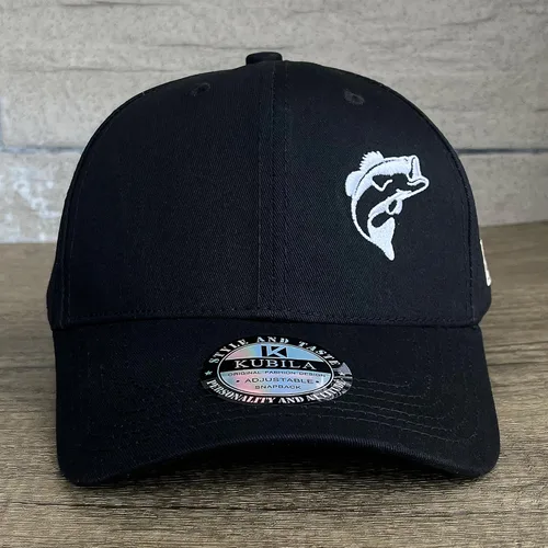 Vista 14 de Sombreros de pez lubino para hombres y mujeres, regalos de pesca con mosca, gorra de béisbol para papá