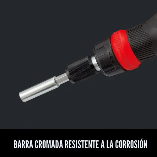 Vista 4 de CRAFTSMAN Destornillador de trinquete, juego multibits, 26 piezas (CMHT68001)