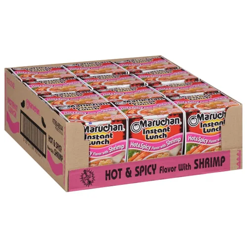 Vista 21 de Maruchan Almuerzo Instantáneo de Carne de Res, 2.25 Oz, Paquete de 12