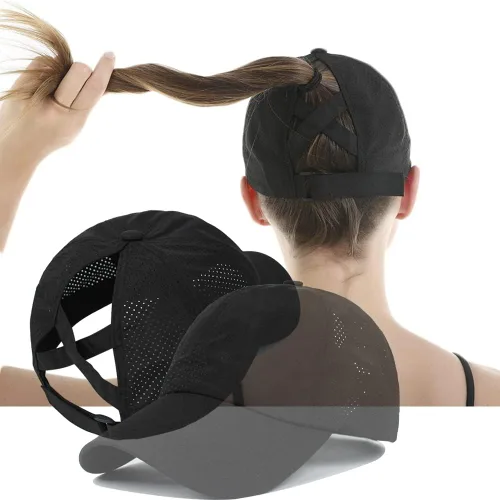 Vista 4 de Cross Hat - Gorra de béisbol para mujer