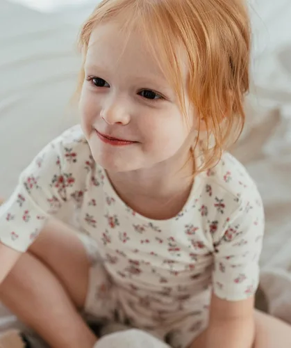 Vista 75 de AVAUMA Conjunto de pijama de algodón para bebés y niñas de 6 meses a 7 años
