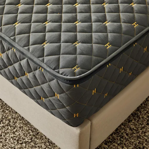 Vista 3 de Zippered Full Mattress Encasement, 6-Sided Dustproof Cover Gris Oscuro