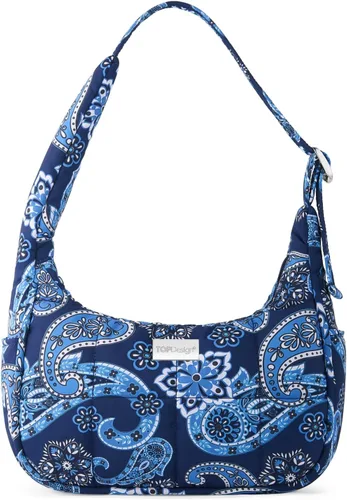 Vista 22 de TOPDesign Bolso de hombro acolchado para mujer, bolso de mano ultraligero con cremallera, correa ajustable