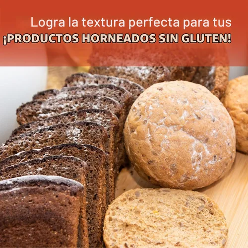 Vista 3 de Goma de xantano sin gluten (8 onzas)