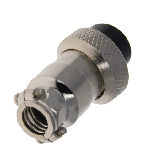 Vista 13 de Heyiarbeit Plata GX16 7A 2P Conector de Aviación Hembra Panel de Alambre Accesorios de chasis de alimentación Conector de metal Aviación 1 unids