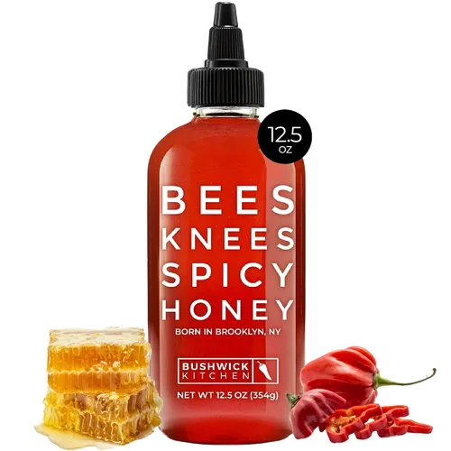 Vista 8 de Bees Knees - Juego de regalo dúo de miel picante + rodillas de abejas Meyer y miel de limón
