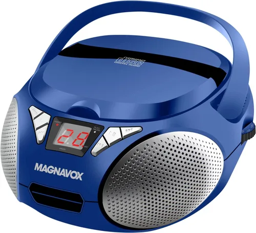 Vista 12 de Magnavox MD6924 - Caja de CD portátil con radio estéreo AM/FM Negro