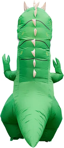Vista 4 de Dceroyil Disfraz inflable divertido para adultos, disfraz inflable original para Navidad, Halloween