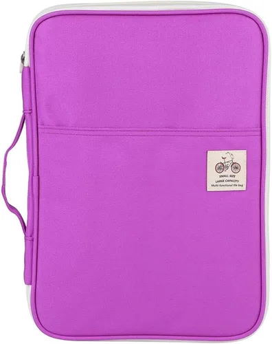 Vista 11 de Carpeta de archivos de bolsa de documentos A4, multifuncional A4 bolsas de documentos, organizador de cartera, bolsa de viaje impermeable