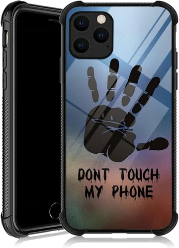 Vista 16 de DJSOK Funda compatible con iPhone 11, diseño con patrón de parachoques trasero, esquinas reforzadas antiarañazos, caver de TPU suave, fundas