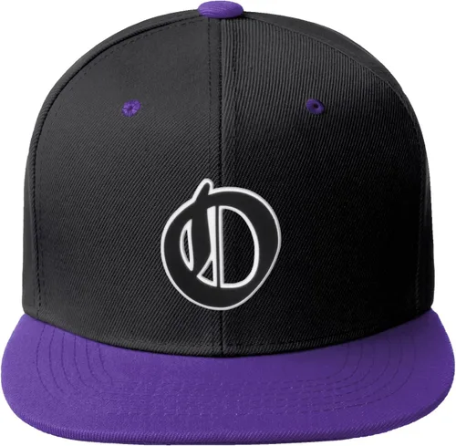 Vista 230 de Daxton Gorra clásica con visera de billete plano con letras del alfabeto inglés antiguo de la A a la Z