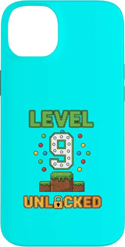 Vista 15 de Birthday Level 9 Unlocked 9th Birthday Gamer Level Up Birthd Case for iPhone 16