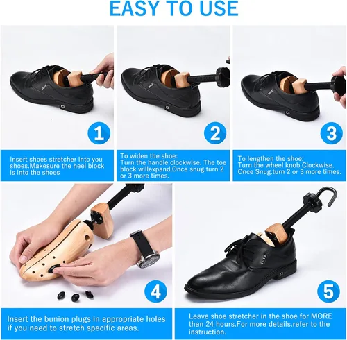 Vista 6 de Camilla profesional bidireccional de madera de cedro para hombres o mujeres zapatos
