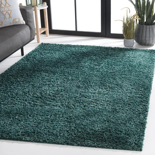 Vista 37 de SAFAVIEH Colección August Shag - Alfombra de área de 6 x 9 pies, color lila, diseño sólido, no desprende pelusa y de fácil cuidado, grosor de 1.2