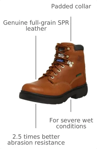 Vista 3 de Botas impermeables Georgia Boot para hombres de granja y rancho