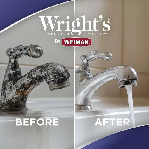 Vista 5 de Wright's Limpiador y esmalte de plata, 7 onzas (paquete de 2) sin amoníaco, uso en plata, joyas, plata antigua