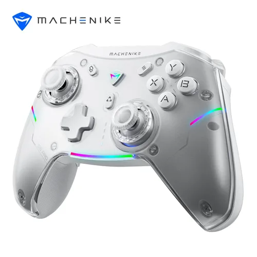 Vista 11 de Machenike G5Pro V2 1000HZ Wireless Gaming Controller for NS/PC/iOS/Android,Bluetooth 2.4G Wired PC Controller With Hot-Swappable Joystick,Optical