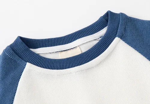 Vista 4 de Avidqueen Conjunto de sudadera de manga larga para bebé niño pequeño