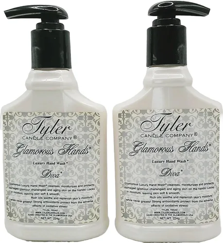 Vista 3 de Tyler Glamorous Hands Diva Luxury - Jabón de manos de 8 onzas