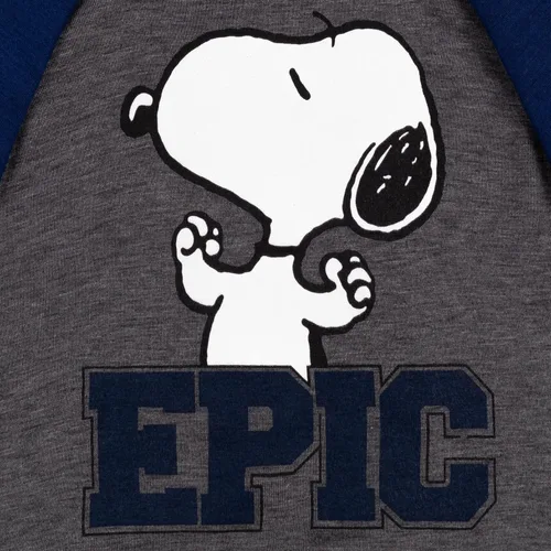 Vista 2 de Peanuts Woodstock Snoopy - Sudadera con capucha de forro polar para niños pequeños y grandes