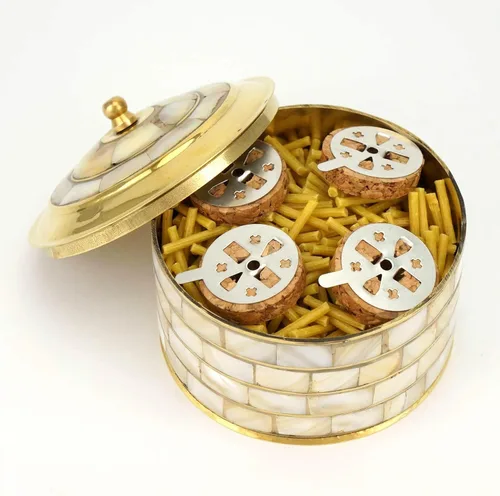 Vista 6 de Mechas de cera de abeja para lámparas ortodoxas de aceite de vigilia, velas flotantes, flotadores de corcho, altar casero