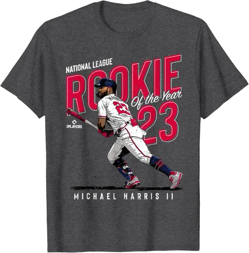 Vista 12 de Camiseta Rookie of the Year Michael Harris II Atlanta MLBPA, Negro