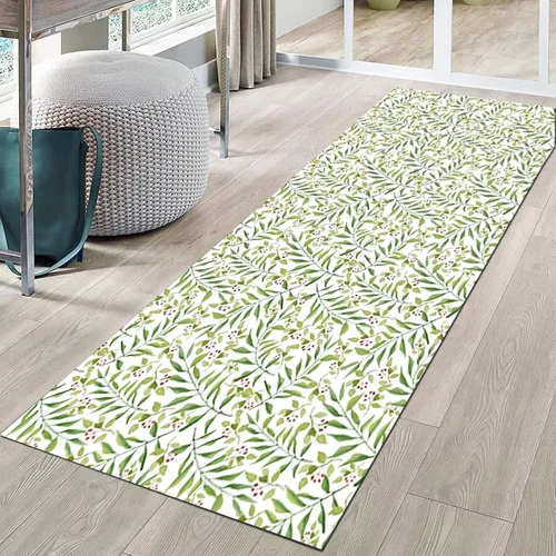 Vista 4 de Alfombra lavable de pasillo, 3.3 ft, 59.1 in, 98.4 in, 9.8 ft, 137.8 in, 177.2 in, 16.4 ft, 216.5 in, 19.7 ft, plegable, súper suave, moderna