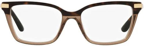 Vista 2 de Gafas graduadas Dolce & Gabbana DG 3345 3256 HavanaTransparente Marrón, HavanaMarrón Transparente