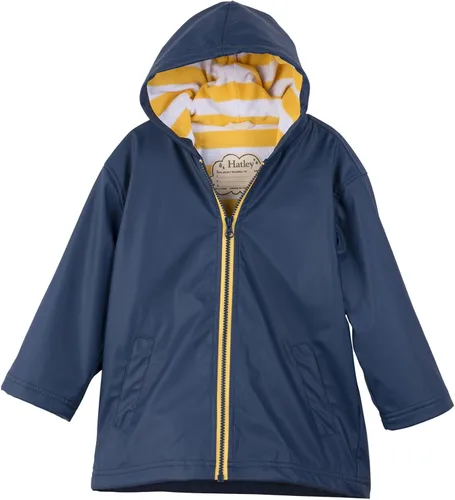 Vista 9 de Hatley Chaqueta impermeable unisex con cremallera para niños