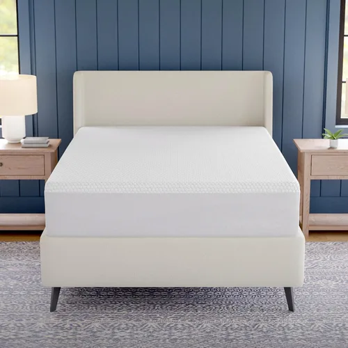 Vista 8 de GhostBed Cubrecolchón de espuma viscoelástica de gel refrescante de 3 pulgadas, funda impermeable, protector y cubrecolchón en uno, tamaño individual