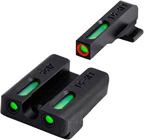 Vista 35 de Truglo TFX PRO - Mira de pistola, tritio brillante a prueba de golpes y vista nocturna de fibra óptica para pistolas, compacta, duradera y sin