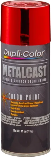 Vista 14 de Pintura metalizada Dupli-Color, 11 Oz Anodizado rojo