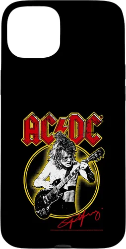 Vista 9 de AC DC Classic Rock Logo Electric Guitar Solo Energy Case for iPhone 17