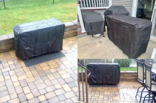 Vista 8 de Funda de mesa de preparación al aire libre compatible con Keter Unity XL de 35 pulgadas/55 pulgadas para mesa de exterior/gabinete