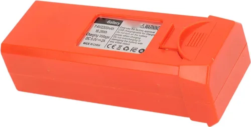 Vista 6 de Keenso 7.4V 2200mah Drone Battery Spare Part Replacement Lithium for LYERC L900 PRO SE Quadcopter with Overcharge (Orange)
