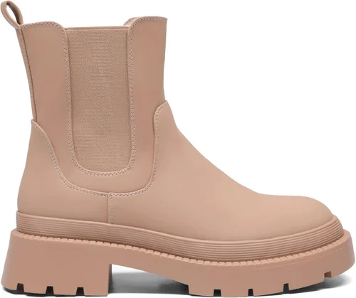 Vista 2 de DREAM PAIRS Chelsea - Botines de plataforma para mujer