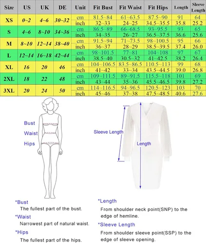 Vista 5 de GRACE KARIN - Vestidos estilo lápiz y entallados para mujer, de manga larga y cuello en V, elegantes, ideales para el trabajo, hacer negocios e ir a