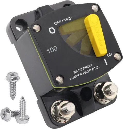 Vista 9 de E69 Interruptor de circuito de 10 A T3 con restablecimiento manual Mini de montaje en superficie IP66 Interruptor conmutable de 10 A