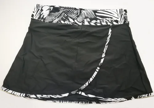 Vista 6 de Dreamsoar Traje de baño tankini con espalda cruzada para mujer, con control de abdomen, dos piezas, estampado floral, Negro