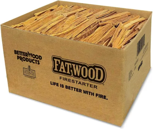 Vista 14 de Firestarter de madera de pino totalmente natural para chimenea, quimeneas, parrilla o estufas de pellets y leña, cubo de abedul de 5 libras