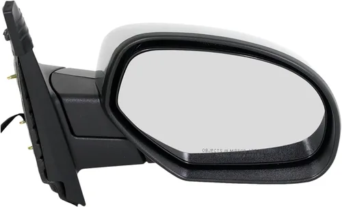 Vista 13 de Kool Vue - Espejo calefactable izquierdo para Chevrolet Silverado 1500 GMC Sierra 1500 2007-2013 plegable eléctrico con luz de señal y lámpara